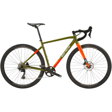 Bicicleta de Gravel WILIER TRIESTINA JAREEN Shimano GRX600 40 dientes Verde/Naranja 0